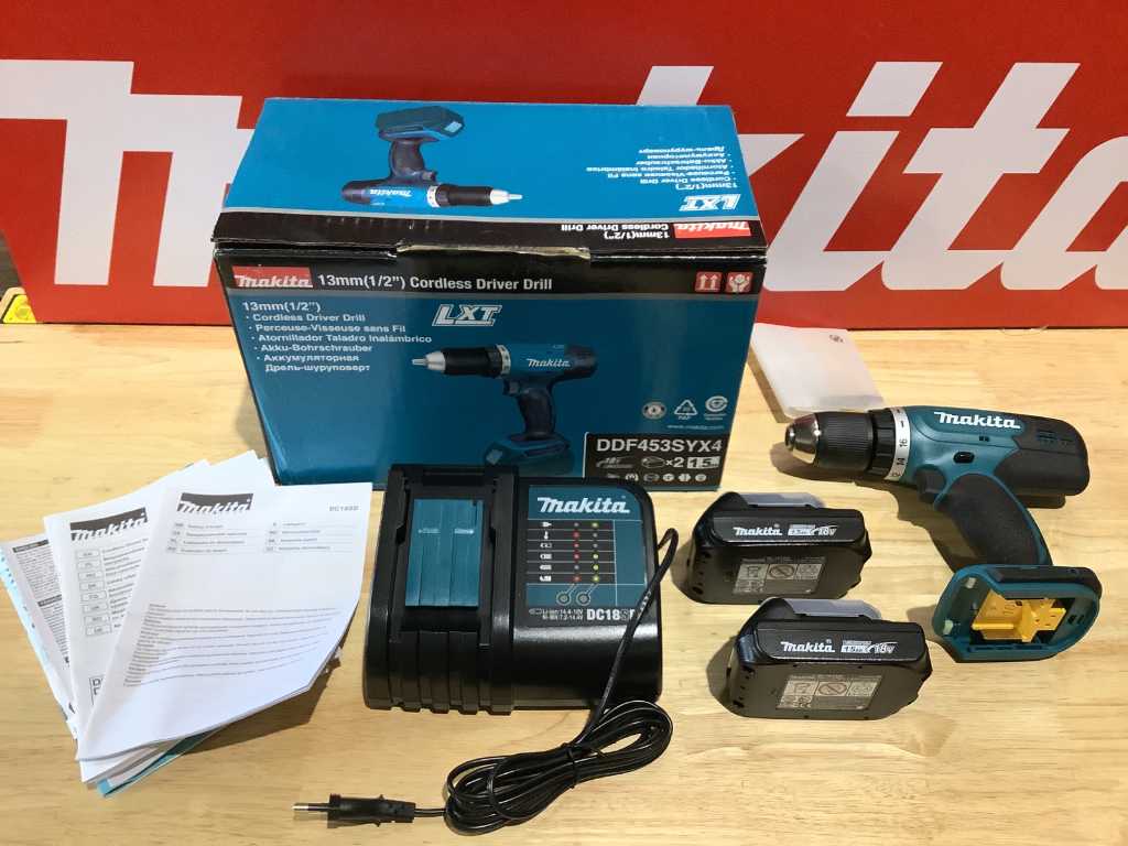 Makita discount ddf453 battery