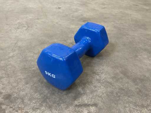 Set di manubri da 9kg a 2 pezzi