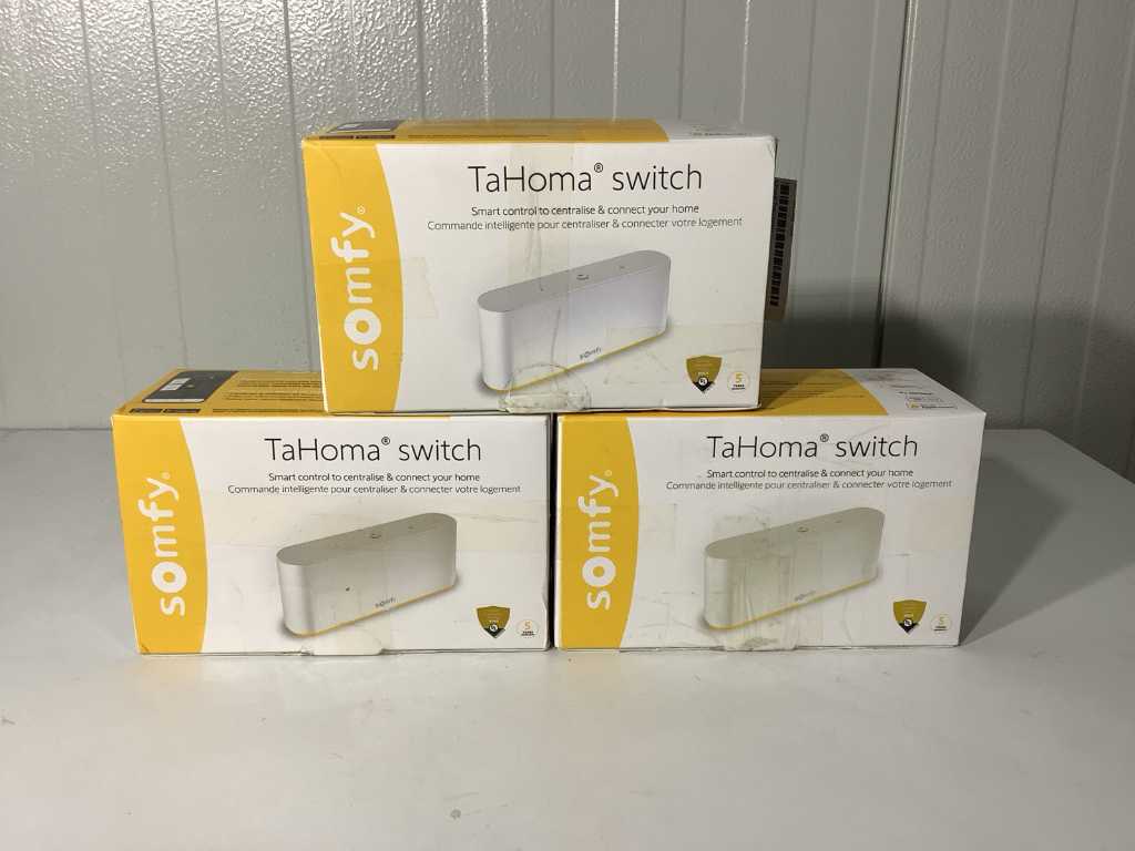 Domotique Somfy Tahoma Switch (3x)