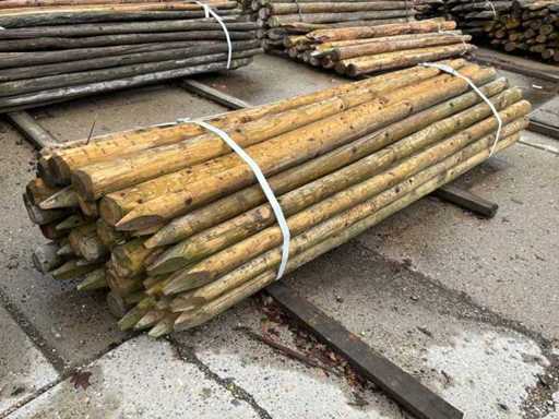 Round posts 2500xØ90-60mm (47x)
