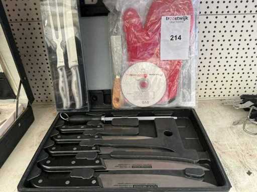 BBQ set in case
