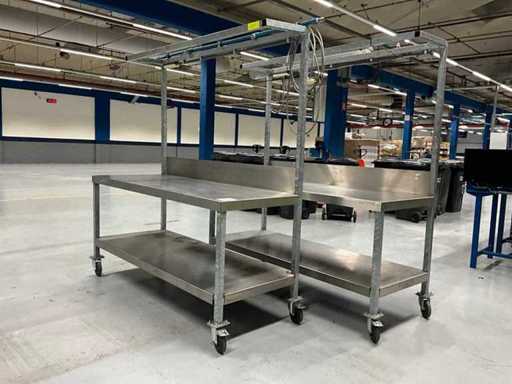 Banco da lavoro (2x)