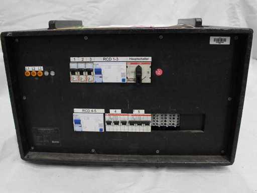 Strom-VT 063A -> 1x63A / 2x32 / 3xSchuko+FI (1x wada)