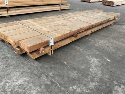 Chestnut beams 80x200 mm (10x)