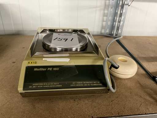 1984 Mettler PE160 Precisieweegschaal