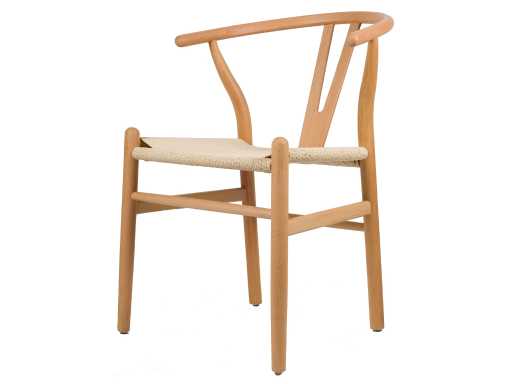 Design Dining Chairs natural wood (6x)