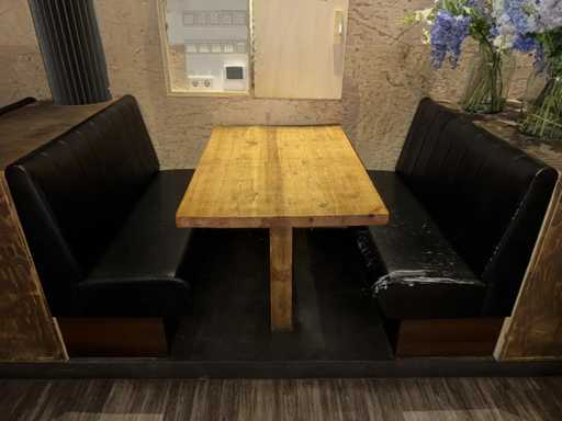 Banc de restaurant (2x)