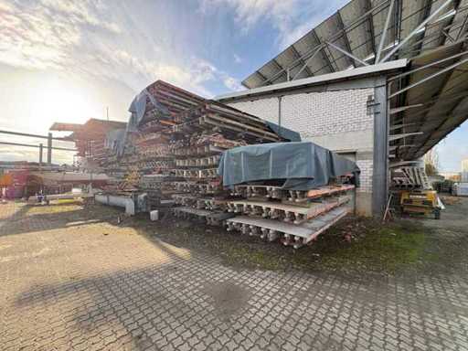 Formwork for container construction