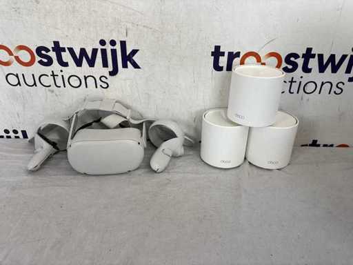 Meta Quest 2 128GB – VR headset | TP-Link Deco X50 – Mesh router