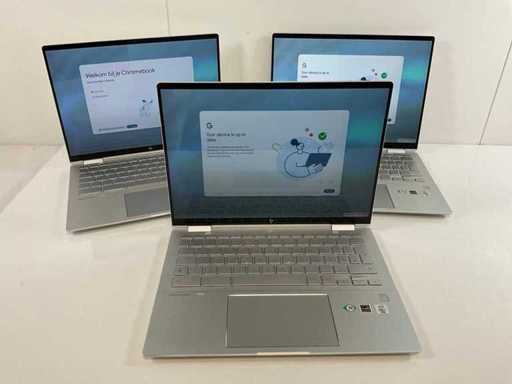 HP C1030 13.5", Core i7 10th Gen, 16 GB RAM, 128 GB SSD TouchScreen ChromeBooks (3x)