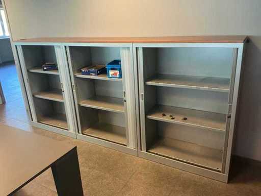 Metal roller shutter box (3x)