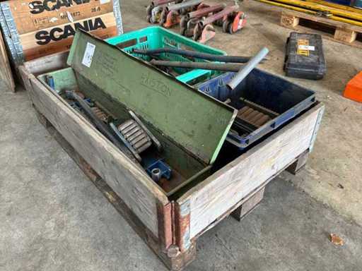 Zwaarlast transport onderdelen