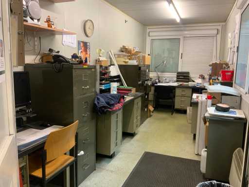 Contenu du bureau de l’atelier