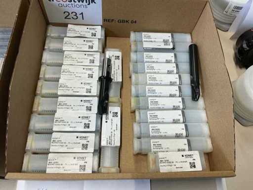 Komet Drill/boring chisels (21x)