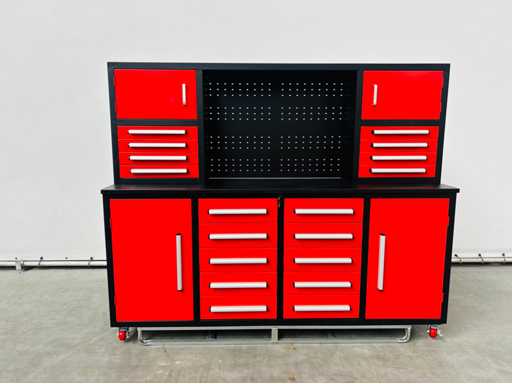 RTE - 7399 - Garagewerkbank 2200x580x1800mm