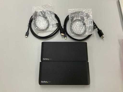 Stacja dokująca StarTech MST30C2DPPD USB-C (2x)