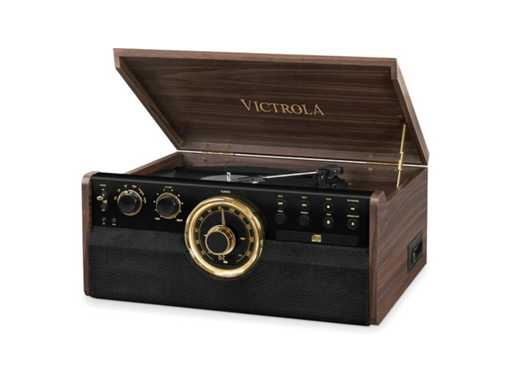 VICTROLA Muziek Center Muziek Center Vinyl-Radio