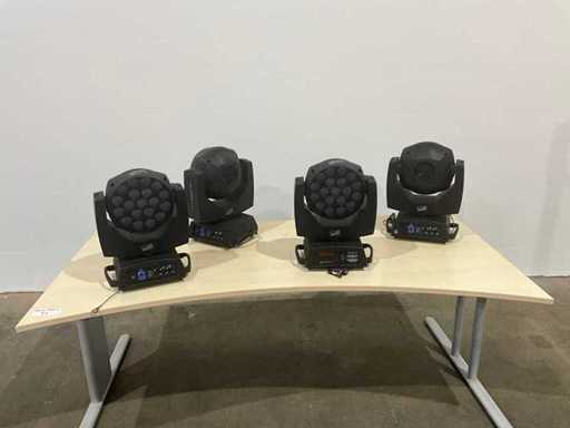 Clay Paky - A.LEDA Wash K10 - Cap mobil LED (4x)