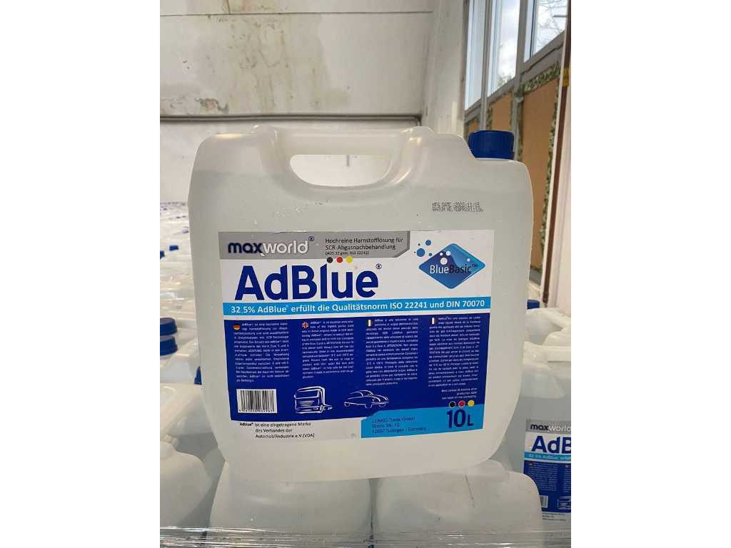 BlueBasic Adblue 10L. Canistră (150x) (3 paleți)