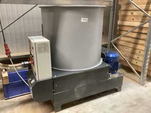 Prensa de briquetas Mütek MPP 80 para patatas fritas