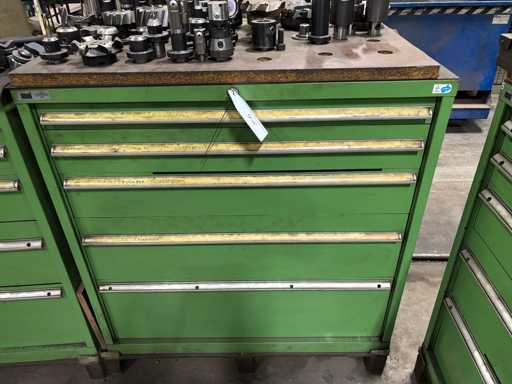 HUNI  Werkstattschubladenschrank mit Inhalt