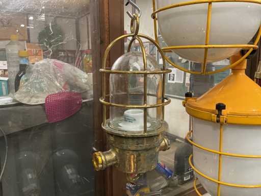 Vintage marine lamp