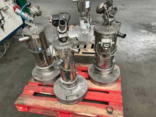 Colortronic Hopper / Vakuumförderband (3x)