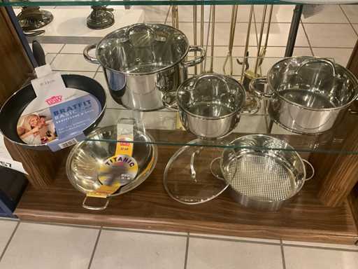 Ensemble de casseroles GSW (4x) + Poêles GSW (2x)