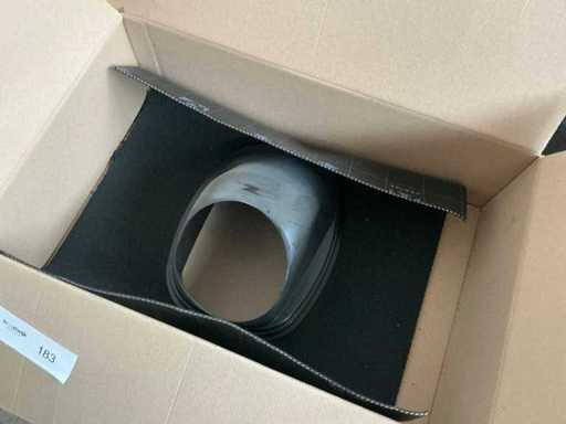 Ubbink Pan 131 UB 35-55 BLK Roof Duct