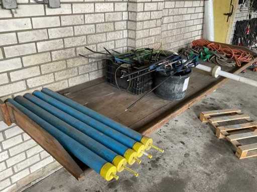 Partij injectiespuiten en divers