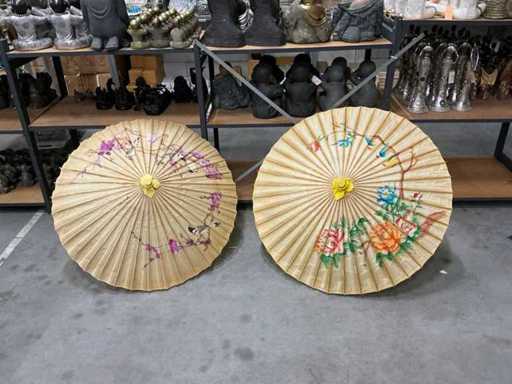Partij Chinese parasols (64x)