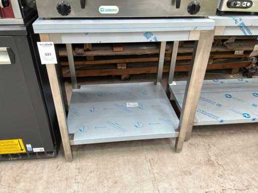 Tavolo da lavoro in acciaio inossidabile