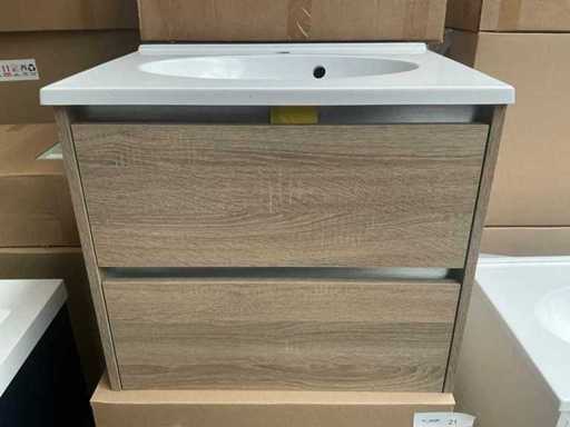 Mobili da bagno Kame City Grigio Quercia 60cm