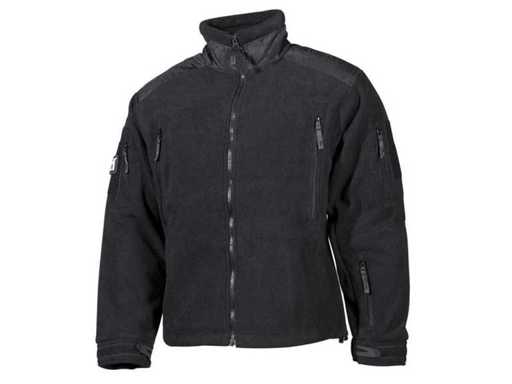 Jachet? din fleece, "Heavy-Strike", neagr? (R14) 