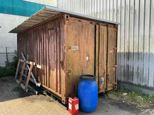 Lagercontainer 20 Fuß mit Inhalt