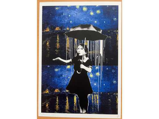 DEATH NYC : Banksy Nola Girl