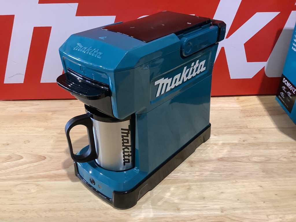 Makita battery deals coffee machine