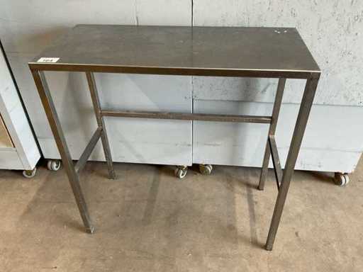 Stół roboczy ze stali nierdzewnej 100x45 cm