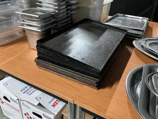Plaques de four 1/1 GN (9x)