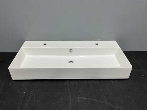 Primabad - MEG 11 PRO 89372F - Lavabo in porcellana 100 x 45 cm