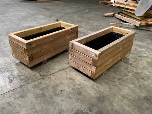 Fiore di abete impregnato - 70x40x35 cm (2x)