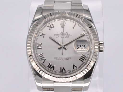 Rolex oyster perpetual datejust watch