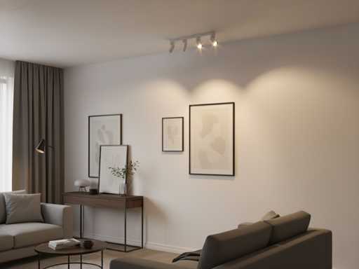 GU10 Opbouwspot Armatuur 4 kop draaibaar (8x)