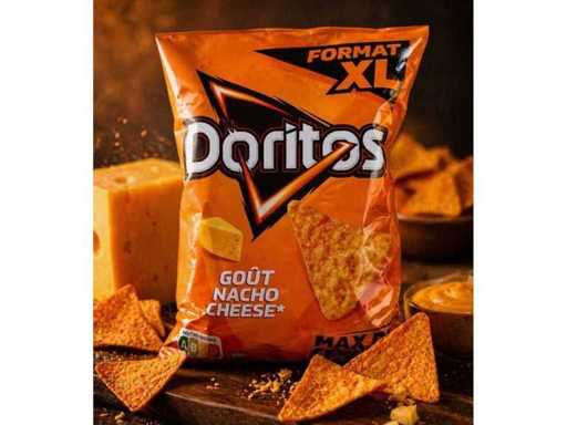 Juego de 45 paquetes de patatas Doritos – Tamaño máximo 272 g – Fecha de caducidad: febrero de 2026