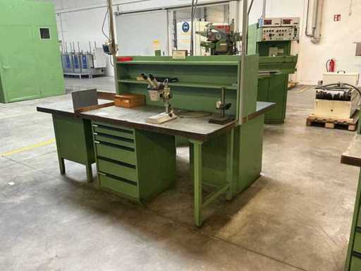 Établi avec sommaire