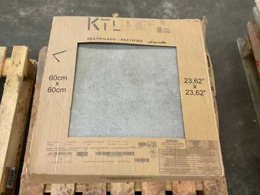 KTL Bodenfliesen 60x60 cm ca. 7 m²