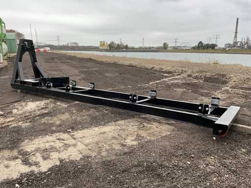 Abrollkipper für Containerwagen