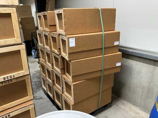 Houten transportkist (19x)