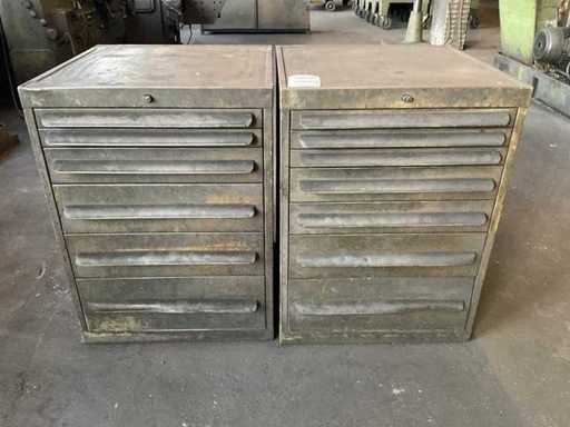 Armario de cajones (2x)