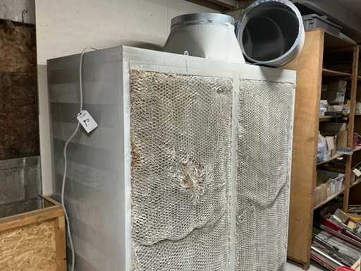 WILTEC Spray mist extraction wall